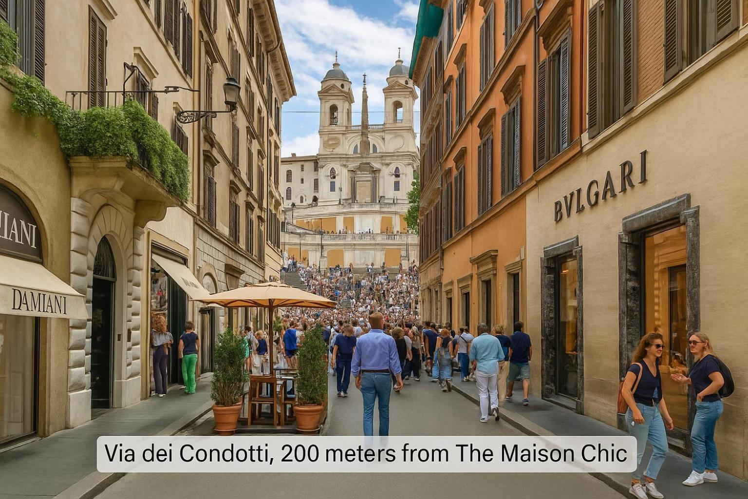 Maison Chic Spagna Two Rom Exterior foto